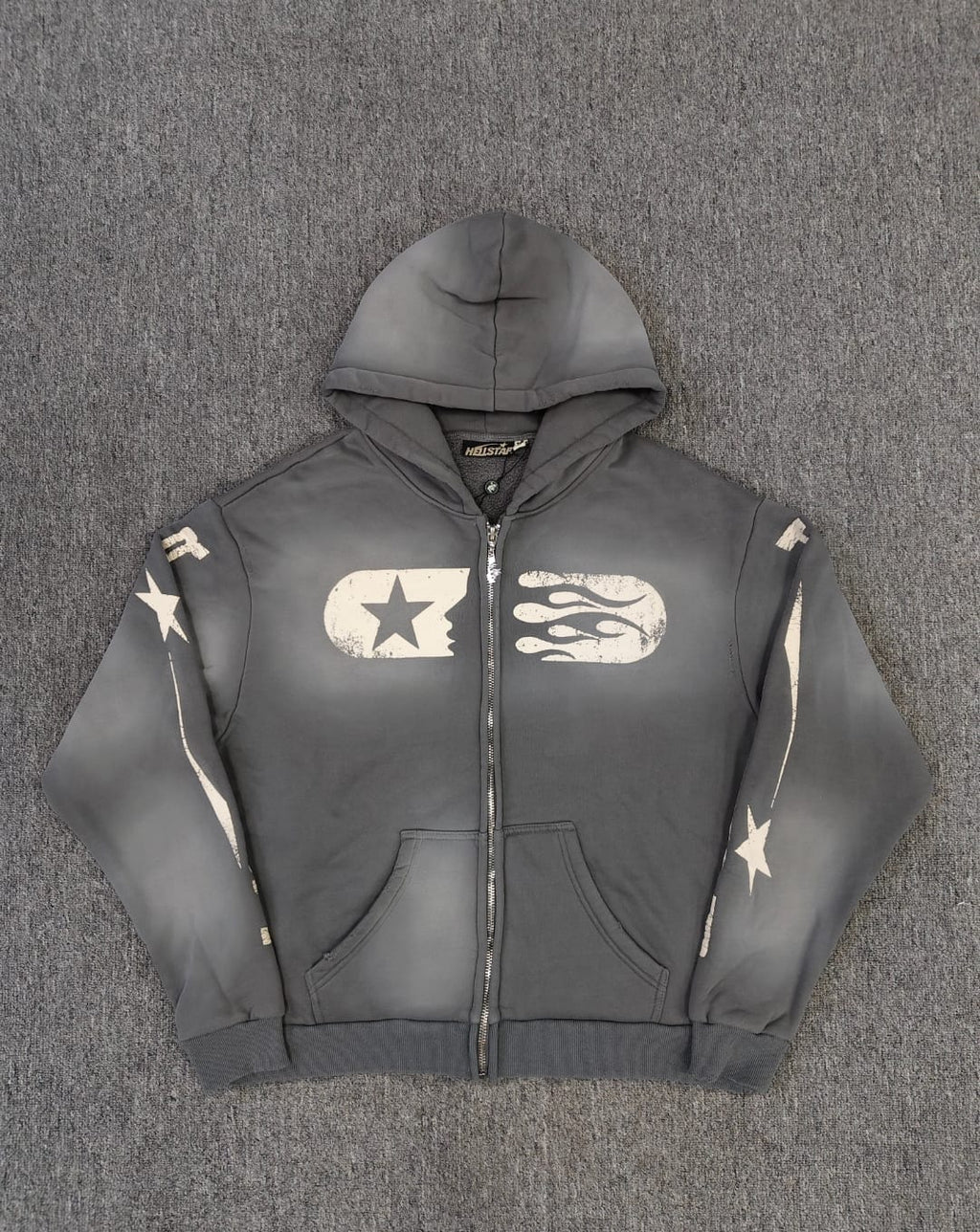 Hellstar Studio Zip-up hoodie
