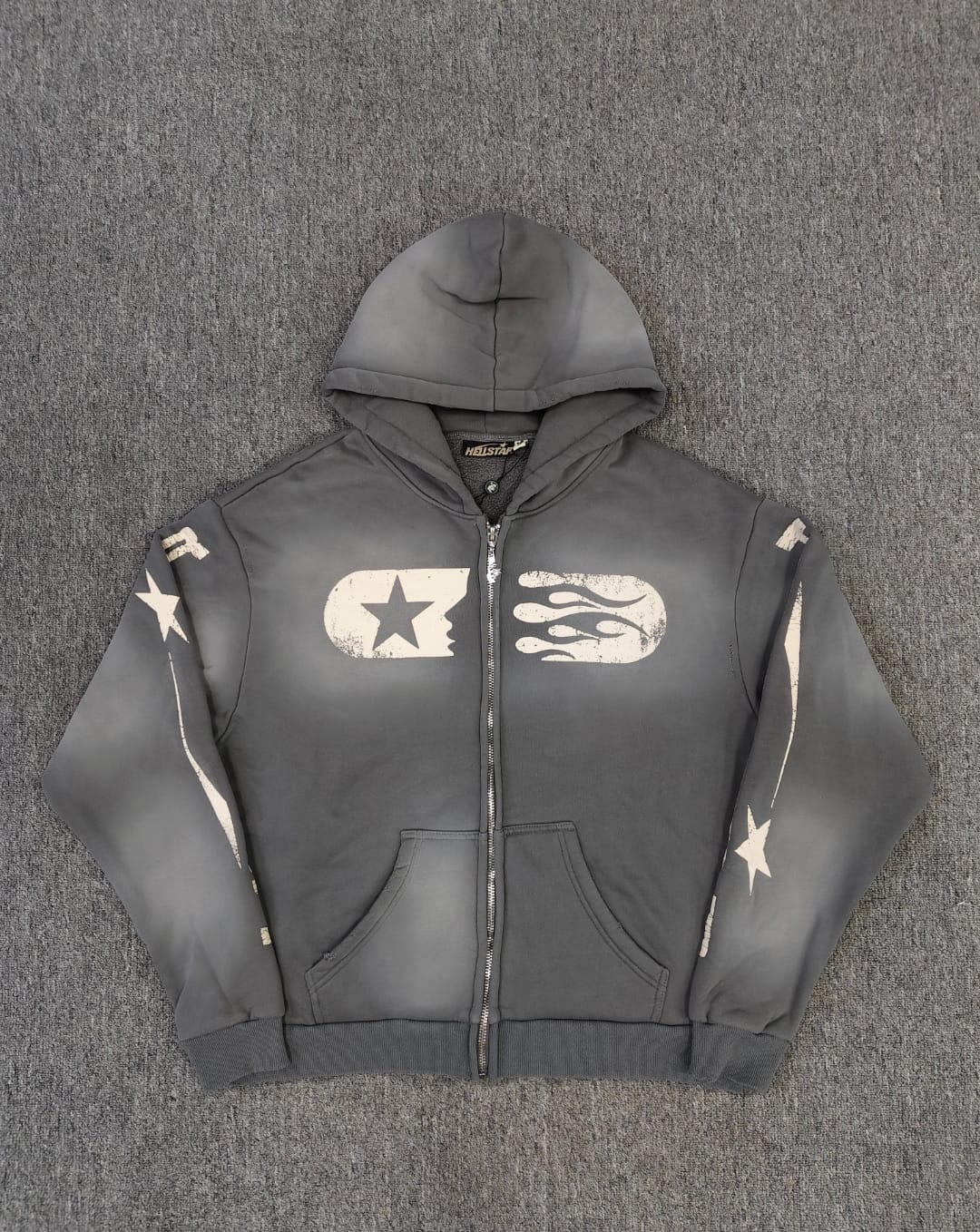 Hellstar Studio Zip-up hoodie