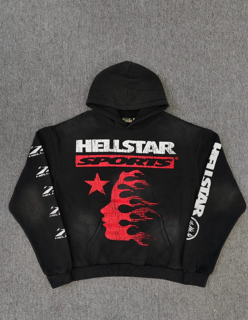 Hellstar airbrush bulldog