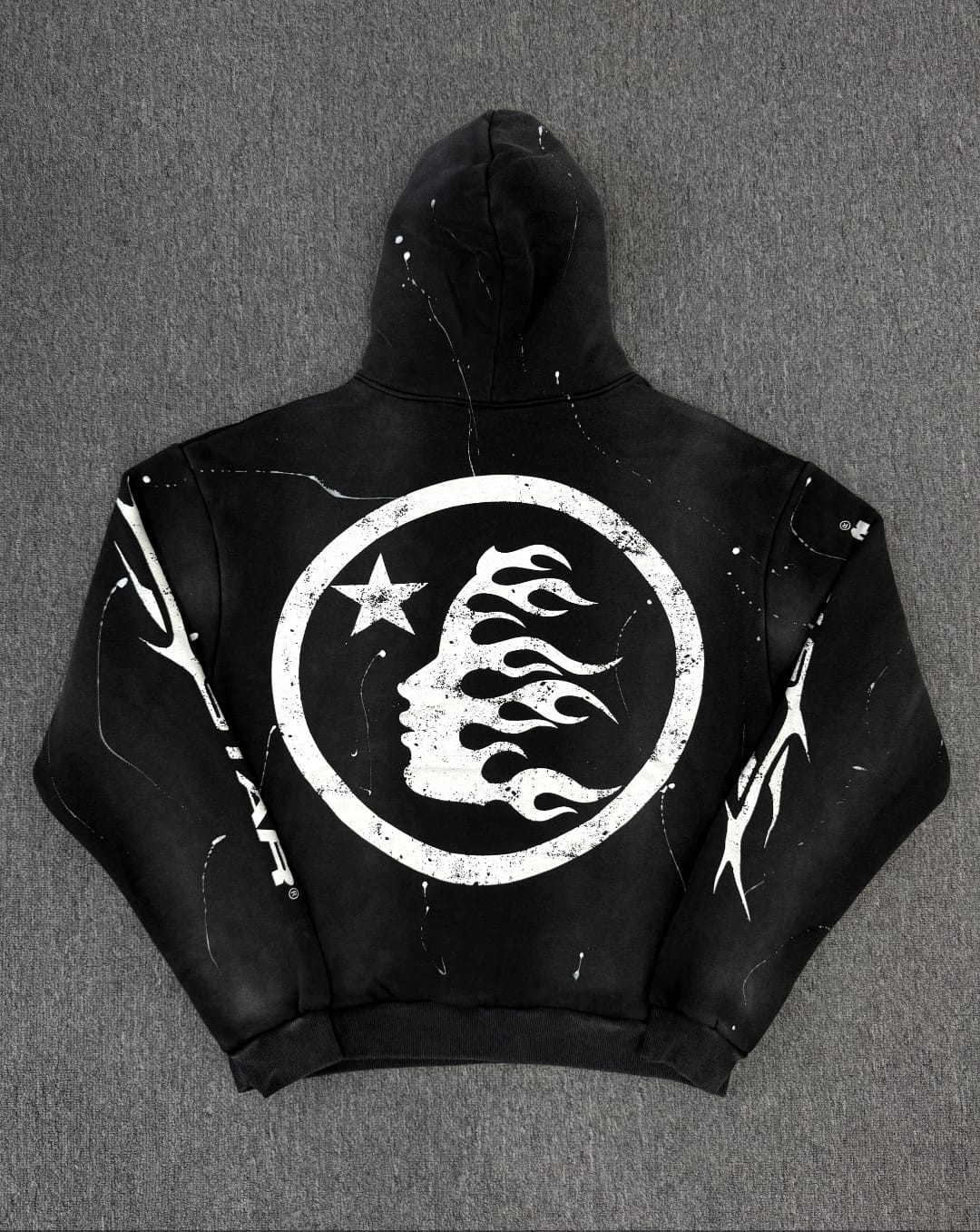Hellstar Hstar Hoodie Black