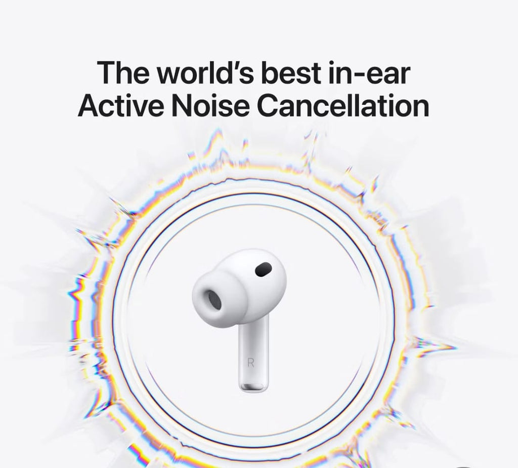 Apple AirPods Pro 3 Wireless Earbuds with Active Noise Cancellation